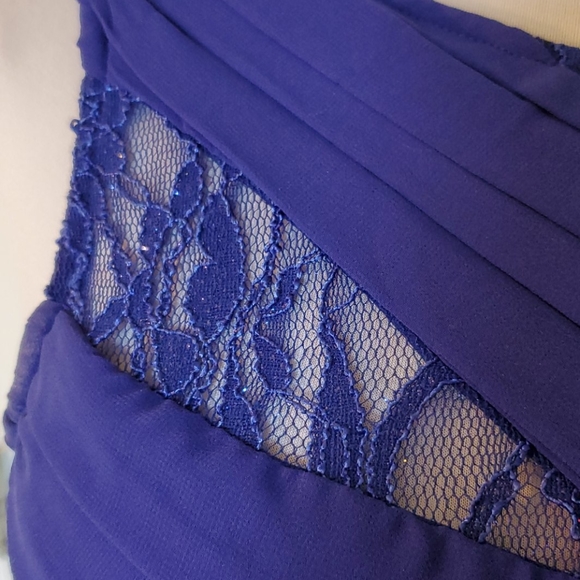 Royal Blue Party Dress by Deb - Size 5 - Picture 6 of 15